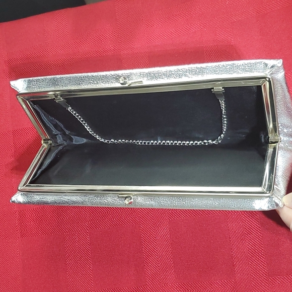 Vintage silver clutch - Picture 2 of 4
